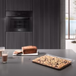 Miele H7240BM Built In Microwave Combi Oven in Obsidian Black