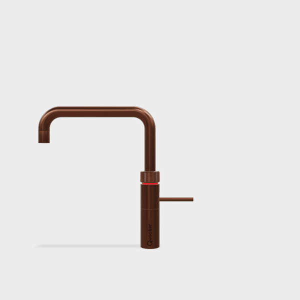 Quooker FNSRCO Fusion Square Boiling Water Tap in Rose Copper
