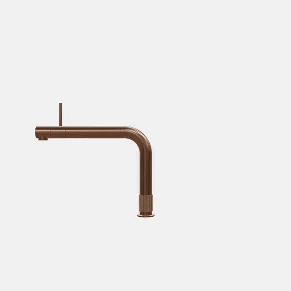 Quooker FTRCO Front Boiling Water Tap in Rose Copper