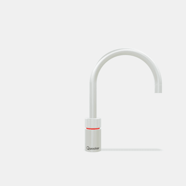 Quooker NSRSST Nordic Round Standalone Boiling Water Tap in Stainless Steel