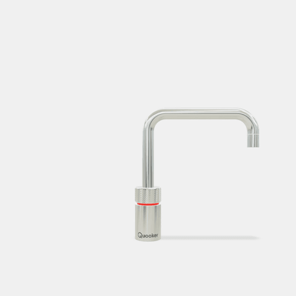 Quooker NSSCHR Nordic Square Standalone Boiling Water Tap in Chrome