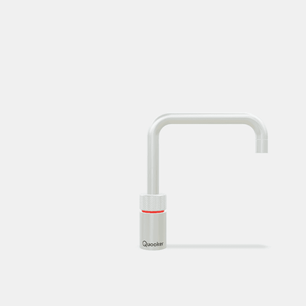 Quooker NSSSST Nordic Square Standalone Boiling Water Tap in Stainless Steel