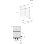 Miele KU7175D Built In Under Counter Fridge with 2 Pull-Out Front Drawers