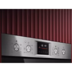 AEG OU5CP40M 6000 Series Catalytic Built In Double Oven With Surround Cook In Stainless Steel