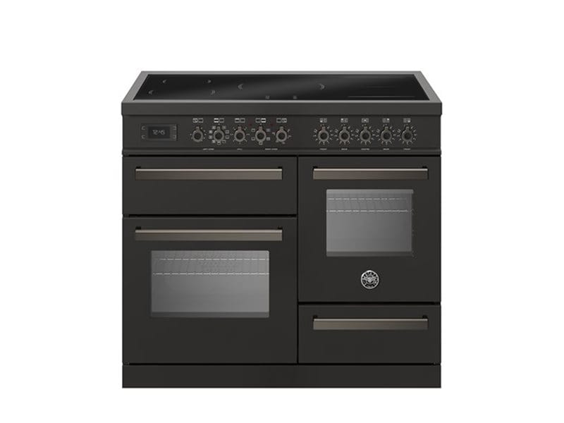 Bertazzoni PRO105I3ECAT2 100cm Induction Triple Oven Range Cooker In Carbonio