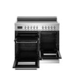 Bertazzoni PRO105I3ENET2 100cm Induction Triple Oven Range Cooker In Black