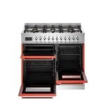 Bertazzoni PRO106L3EART2 110cm Induction Triple Oven Range Cooker In Orange