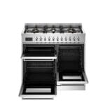 Bertazzoni PRO106L3EXT2 100cm Dual Fuel Triple Oven Range Cooker In Stainless Steel