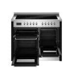 Bertazzoni PRO115I3ENET2 110cm Induction Triple Oven Range Cooker In Black