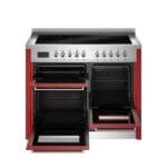 Bertazzoni PRO115I3EROT2 110cm Induction Triple Oven Range Cooker In Red
