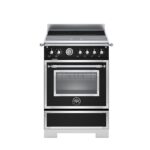 Bertazzoni HER64I1ENET2 Heritage Series 60cm Induction Range Cooker In Matt Black