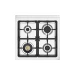 Bertazzoni HER64L1EAVT2 Heritage Series 60cm Dual Fuel Range Cooker In Ivory
