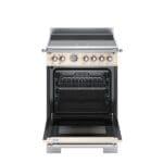 Bertazzoni HER64L1EAVT2 Heritage Series 60cm Dual Fuel Range Cooker In Ivory