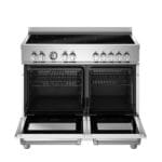 Bertazzoni MAS105I2EBIC2 Master Series 100cm Induction Double Oven Range Cooker In Matt White