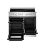 Bertazzoni MAS105I3ENEC2 Master Series 100cm Induction Triple Oven Range Cooker In Matt Black