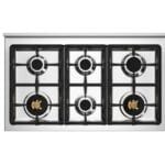 Bertazzoni PRO106L2EART2 100cm Dual Fuel Double Oven Range Cooker In Orange