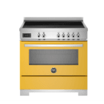 Bertazzoni PRO95I1EGIT2 Professional Series 90cm Induction Single Oven Range Cooker In Yellow