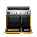 Bertazzoni PRO95I2EGIT2 Professional Series 90cm Induction Double Oven Range Cooker In Yellow