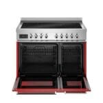 Bertazzoni PRO95I2EROT2 Professional Series 90cm Induction Double Oven Range Cooker In Red