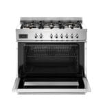 Bertazzoni PRO96L1EBIT2 Professional Series 90cm Dual Fuel Single Oven Range Cooker In White